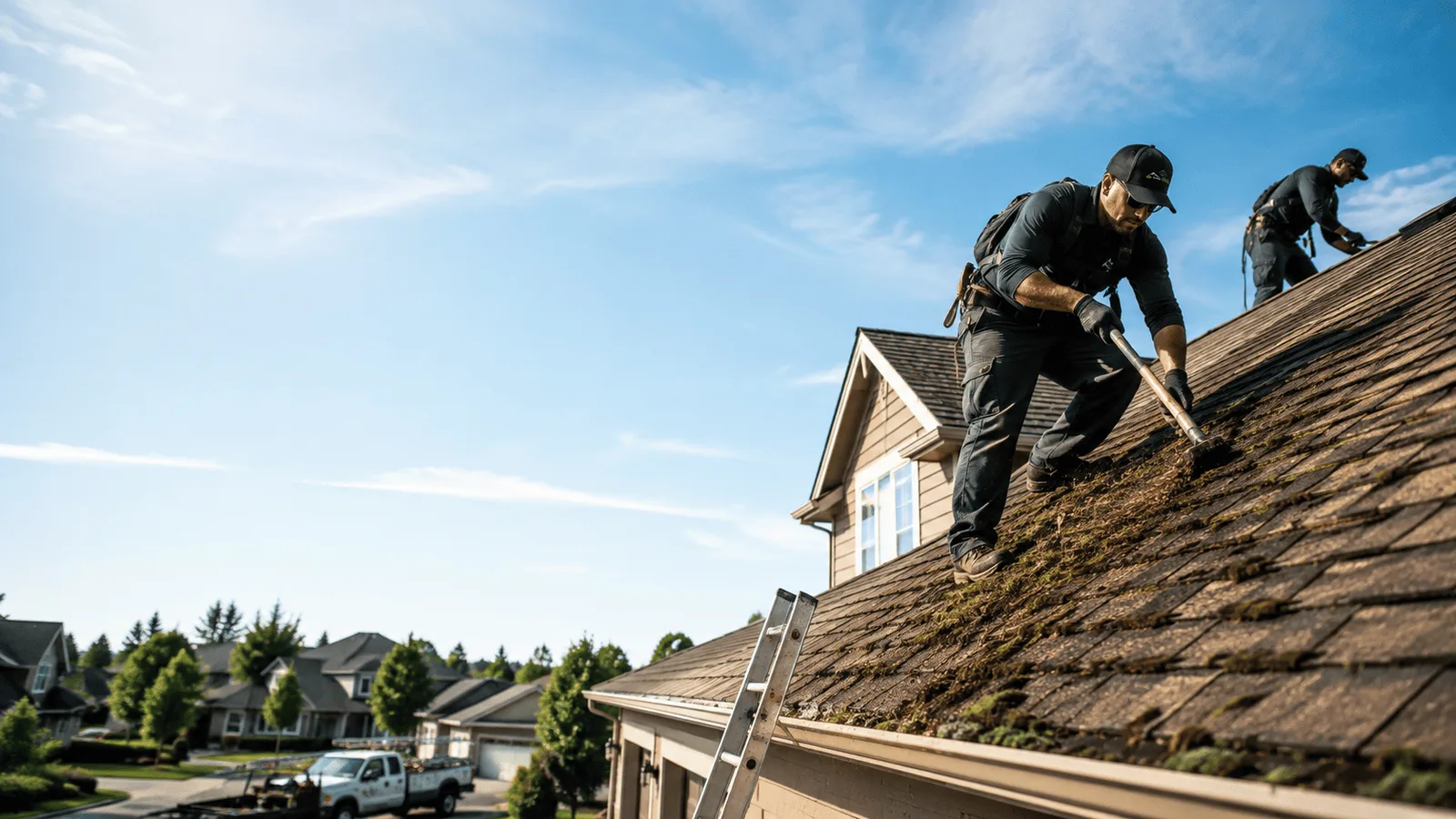 Roof Moss Removal in Saugatuck, MI near me